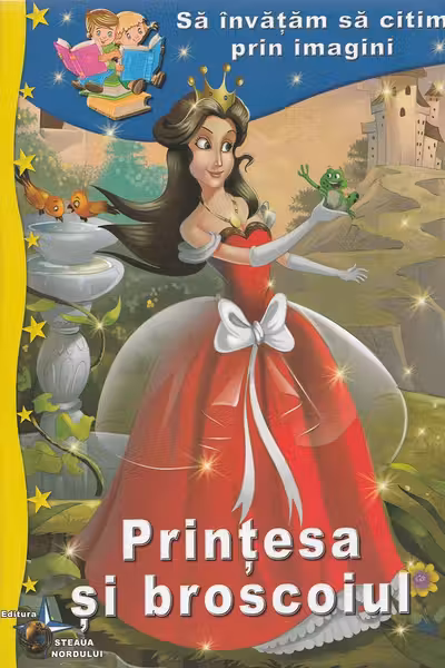 Sa invatam sa citim prin imagini: Printesa si broscoiul