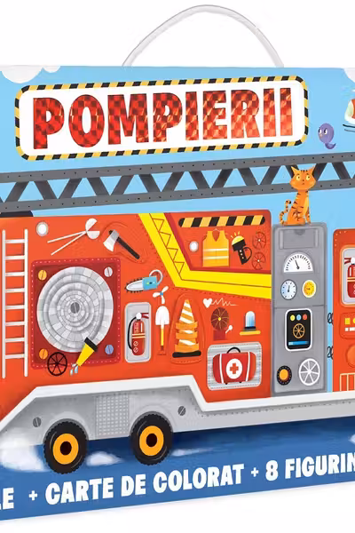 Joc educativ - Puzzle Mimorello - Pompierii