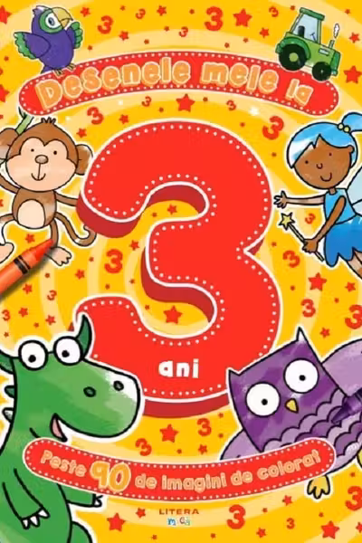 DESENELE MELE LA 3 ANI. Peste 90 de imagini de desenat