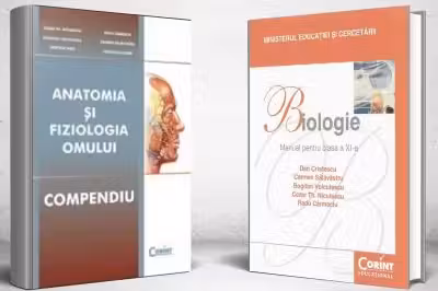 Pachet Admitere la Facultatea de Medicina: Compendiu Anatomia si Fiziologia Omului si Manual de biologie pentru clasa a 11-a