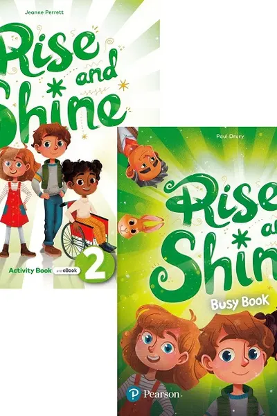 Set: Rise and Shine Level 2. Activity Book and eBook + Busy Book