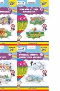 Set patru carti A4 (4-5 ani) - 2015 - color - grupa mijlocie