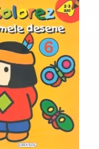 COLOREZ PRIMELE DESENE 2-3 ANI (Nr. 6)