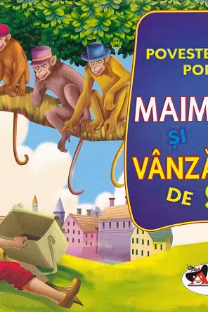 Maimutele si vanzatorul de sepci