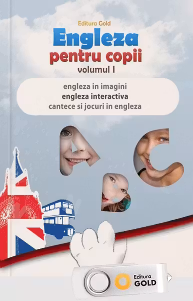 Engleză pentru copii + Stick USB