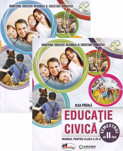 Educație civică - Clasa 3 Sem.1+ Sem.2 - Manual + 2 CD