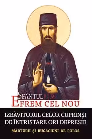 Sfântul Efrem Cel Nou: izbăvitorul celor cuprinși de întristare ori depresie