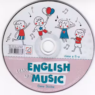 CD Learn English with Music - Clasa a 2-a