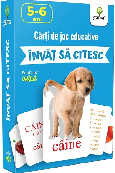 Carti de joc educative - Invat sa citesc