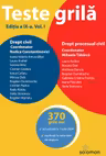 Teste grila. Editia a 9-a. Vol. 1. Drept civil • Drept procesual civil - Mihaela Tabarca, Rodica Constantinovici