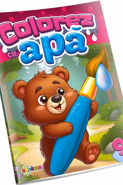 Colorez cu apa 9 - Ursulet