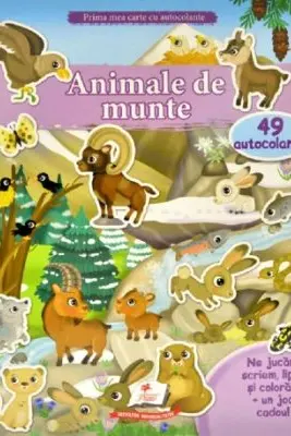 Animale de munte + 49 autocolante