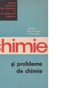 Chimie si probleme de chimie