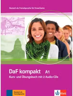 DaF kompakt A1. Deutsch als Fremdsprache für Erwachsene. Kurs- und Übungsbuch mit 2 Audio-CDs