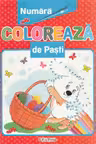 Numara si coloreaza de Pasti