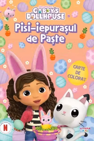 GABBYS DOLLHOUSE. Pisi-iepurasul de Paste
