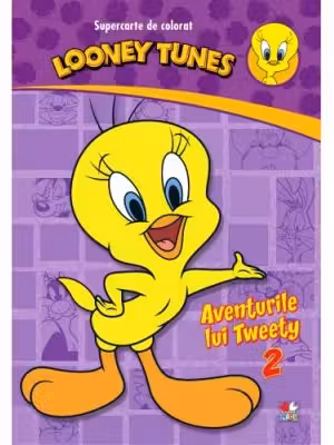 Supercarte de colorat. Aventurile lui Tweety. Vol. 2