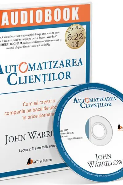 Audiobook. Automatizarea clienților