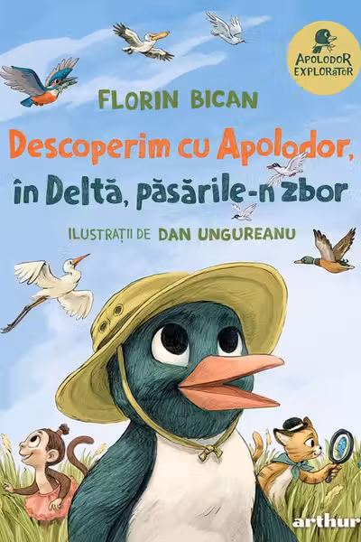 Descoperim cu Apolodor, in Delta, pasarile-n zbor