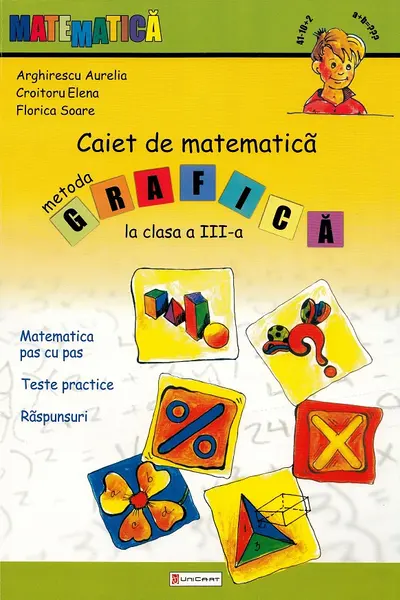 Caiet de matematică. Metoda grafică - Clasa 3