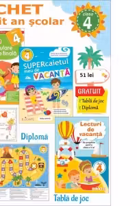 Pachet sfarsit an scolar, clasa a IV-a