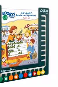 Set cu tablita. Matematica. Rezolvare de probleme. Puzzle-uri