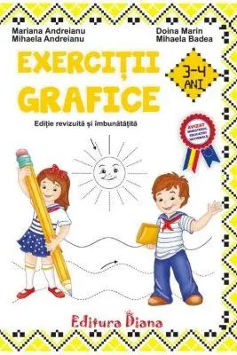 Exerciții grafice 3-4 ani ed.2017