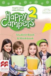 Happy campers Student book workbook clasa a 2-a