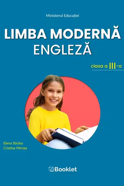 Limba modernă engleză - Clasa 3 - Manual