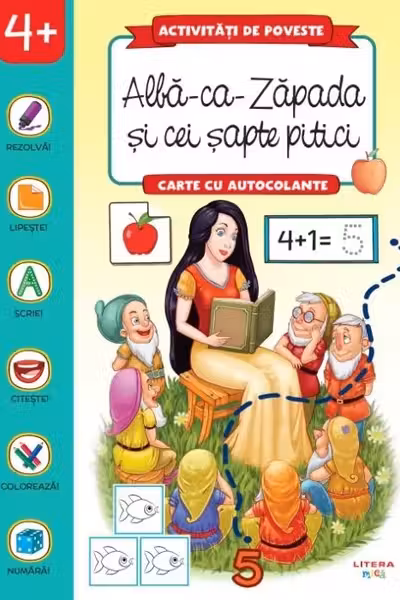 Alba-ca-Zapada si cei sapte pitici