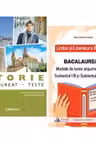 Pachet Bacalaureat Limba si literatura romana Subiectul 1 si 2 si Istorie 65 teste - Oana Valeria Chelaru, Adrian Ilie Aichimoaie