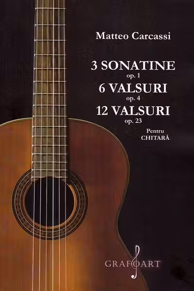 3 sonatine opus 1. 6 valsuri opus 4. 12 valsuri opus 23 pentru chitară
