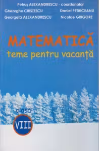 Matematica clasa a VIII-a, partea I