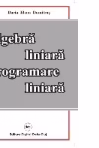 Algebra liniara. Programare liniara