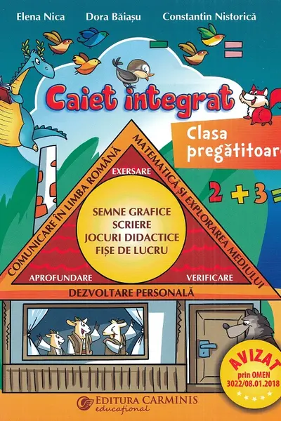 Caiet integrat - Clasa pregătitoare