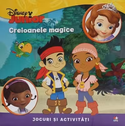 Disney. Creioanele magice. Jocuri si activitati