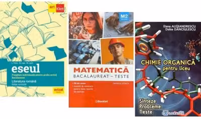 Pachet Bacalaureat 2026. Eseul. Pregatire individuala pentru proba scrisa, i Matematica M2 Tehnologic. Teste si Chimie organica pentru liceu - Liliana Paicu, Daniela Stoica, Elena Alexandrescu