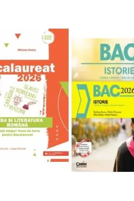 Pachet Bacalaureat 2026 Limba si literatura romana si Istorie - Mihaela Dobos, Marilena Bercea