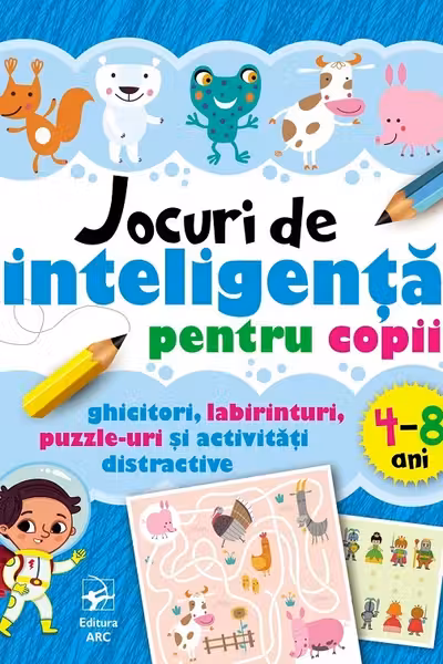 Jocuri de inteligenta pentru copii 4-8 ani