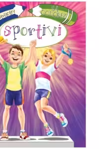 E distractiv sa colorez sportivi - Adrian Barbu (ilustrator)