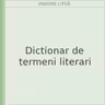 Dictionar de termeni literari