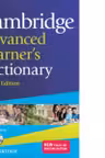 Cambridge: Advanced Learner's Dictionary (with CD-ROM)