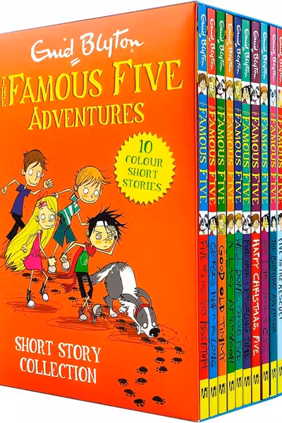 The Famous Five Adventures Short Story Collection 10 Books Box Set
