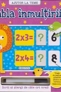Ajutor la teme: Tabla inmultirii - Scrie si sterge