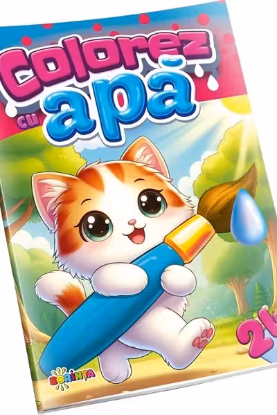 Colorez cu apa : 24 (Pisicuta)
