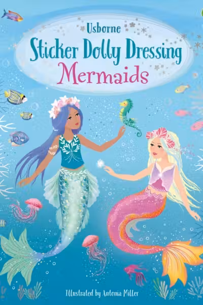 Sticker Dolly Dressing: Mermaids
