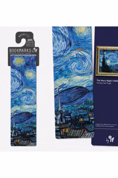Classics Magnetic Bookmarks: The Starry Night