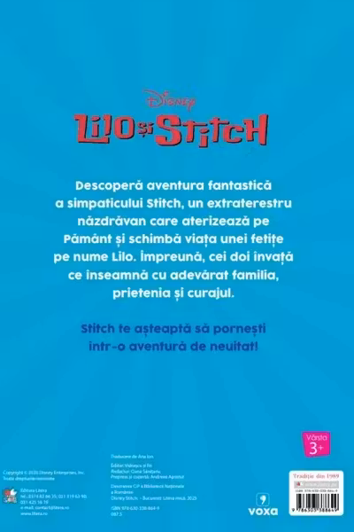 DISNEY. LILO SI STITCH . Povestea filmului