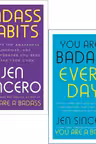 Badass Habits & You Are a Badass Every Day By Jen Sincero 2 Books Collection Set