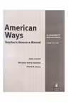 American Ways Teacher Manual